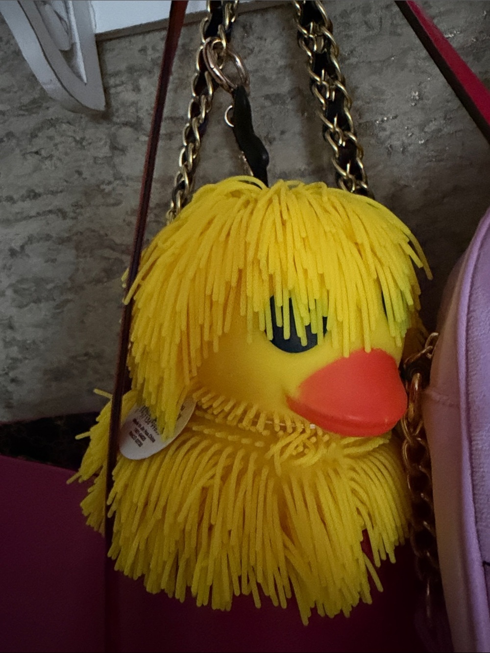 Novelty Yellow Duck Crossbody Bag – Playful Women's Accessory